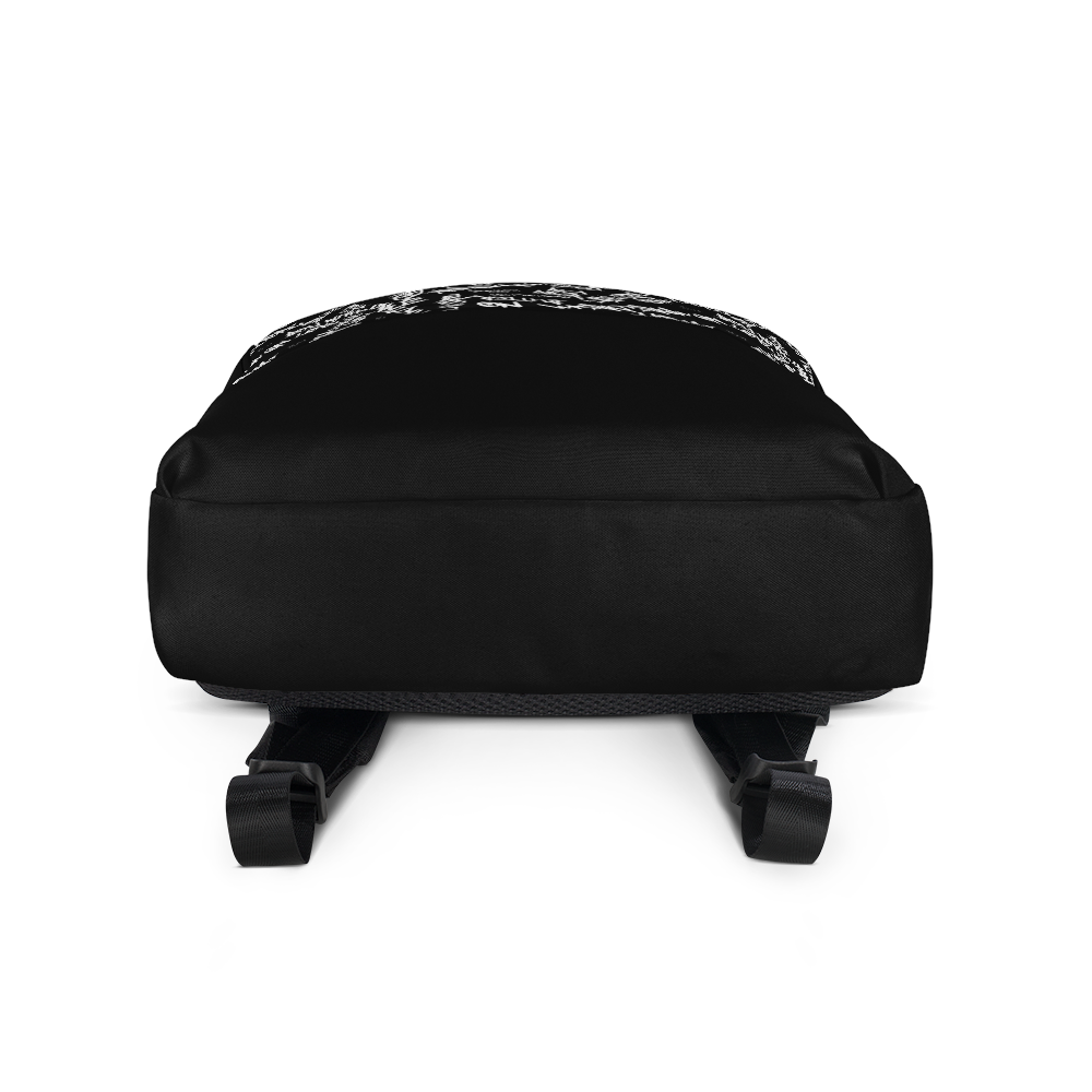 BTS Songs Backpack - B&W with Black