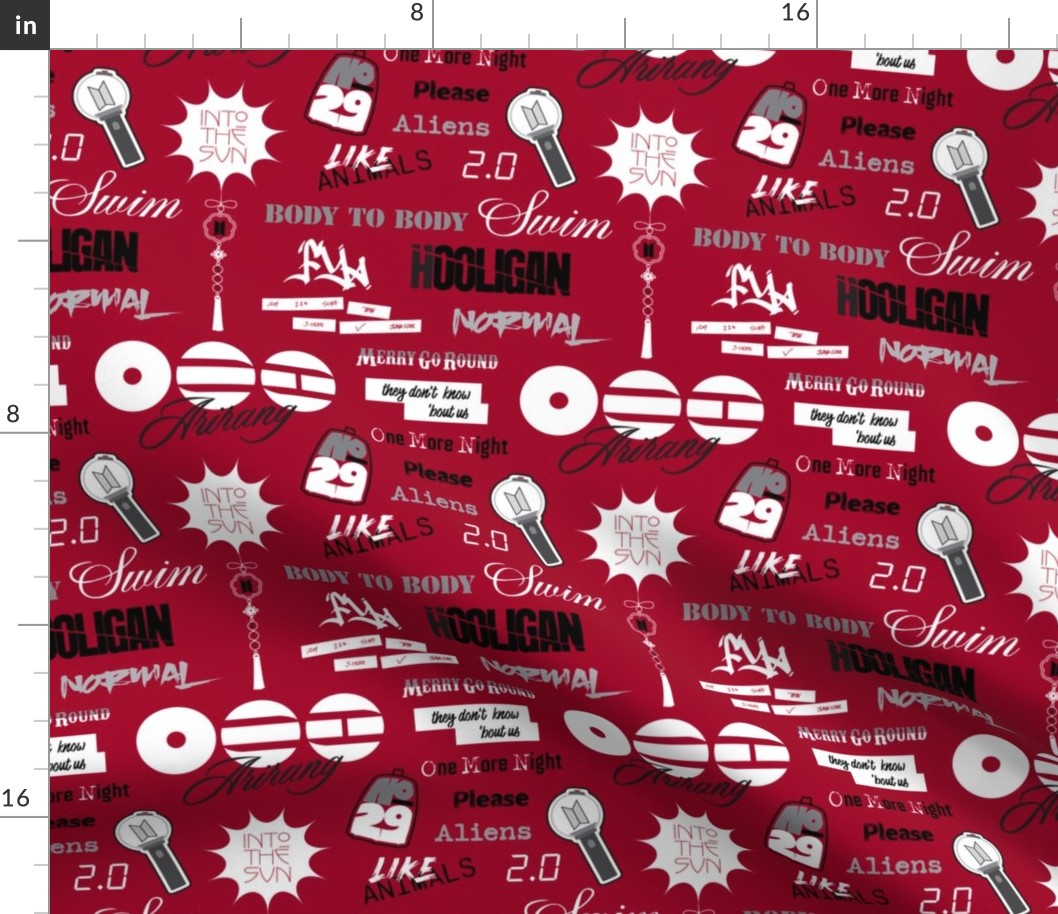 BTS Arirang Fabric